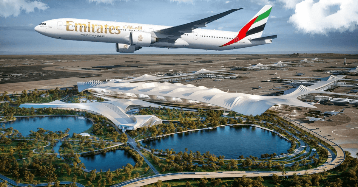 Al Maktoum International Airport master plan and aviation expansion in Dubai South