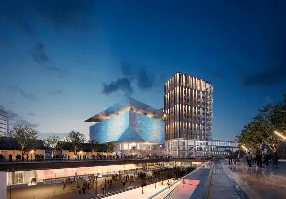 DIFC Zabeel District prime commercial and luxury residential architectural expansion